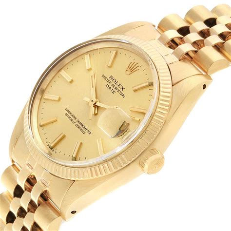 rolex date 14k gold|rolex 14k gold men's bracelet.